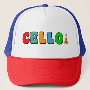 Colorful Cello Keps
