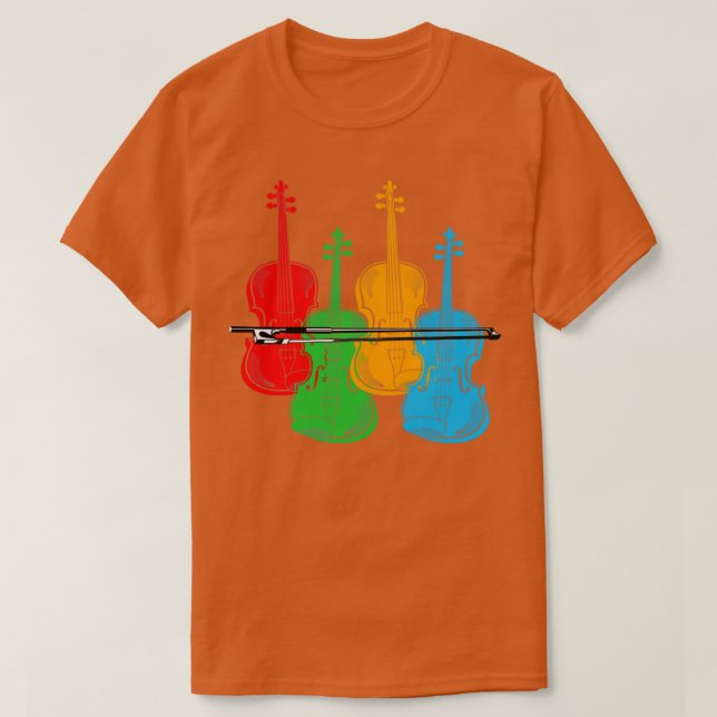 Colorful Cello T Shirt (Design framsida)