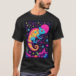 Colorful Chameleon T Shirt