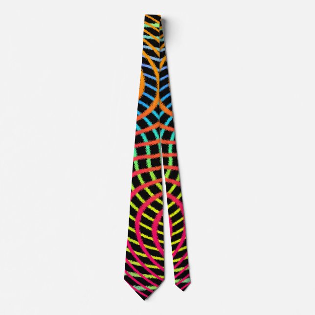 Colorful Chaos Fun Art Tie Slips (Framsida)