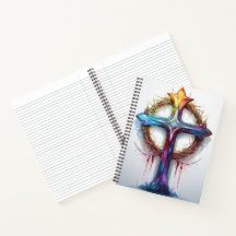 Colorful Christian kor över krona på torgen