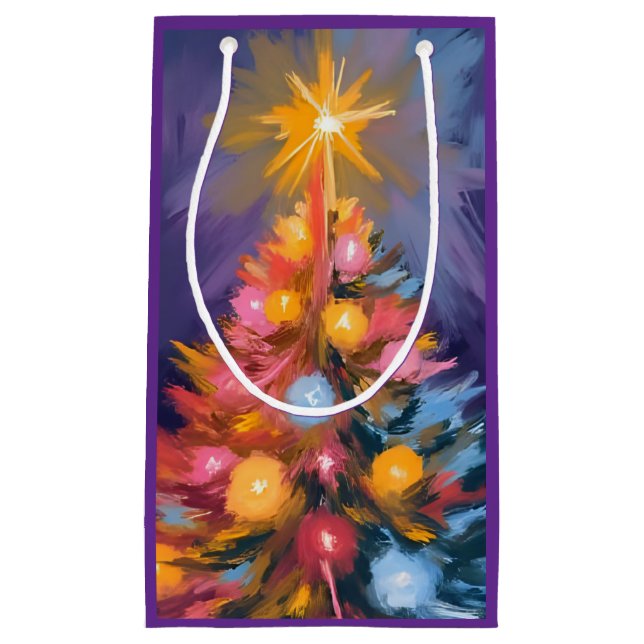 Colorful Christmas Tree Lights Watercolor (Framsidan)