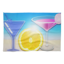 Colorful Cocktails Pub Towel