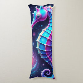 Colorful Cosmic Seahorse Kroppskudde