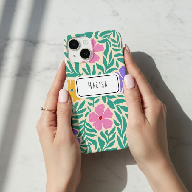 Colorful Daisy Flower Phone Case  (Skapare uppladdad)