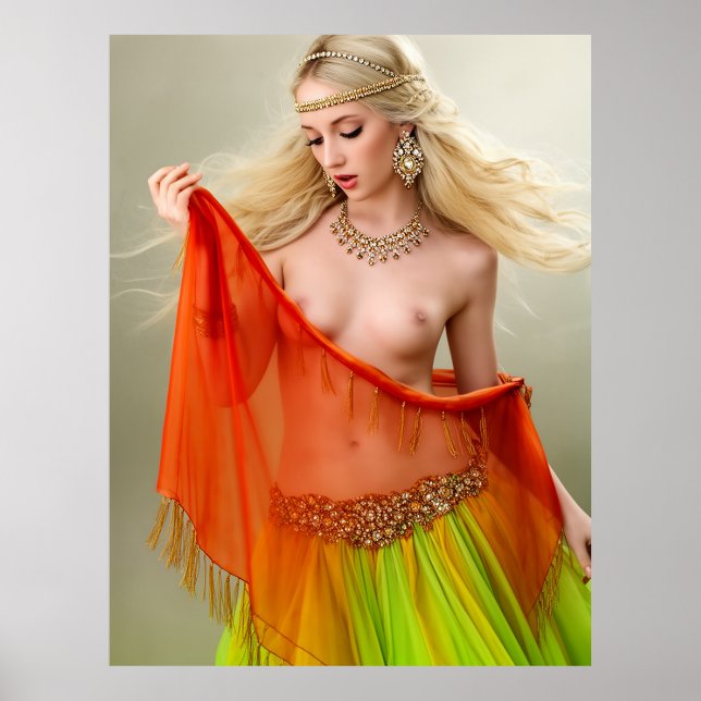 Colorful Dance Artwork Poster (Framsidan)