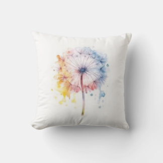 Colorful dandelion dekorativ kudde