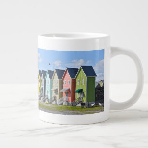 Colorful Dauphin Island Houses, Alabama Jumbo Mugg
