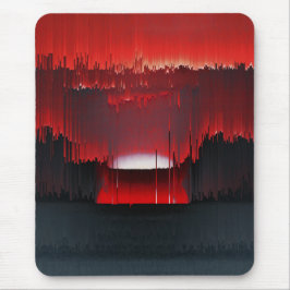 Colorful Digital Sunset Glitch Musmatta