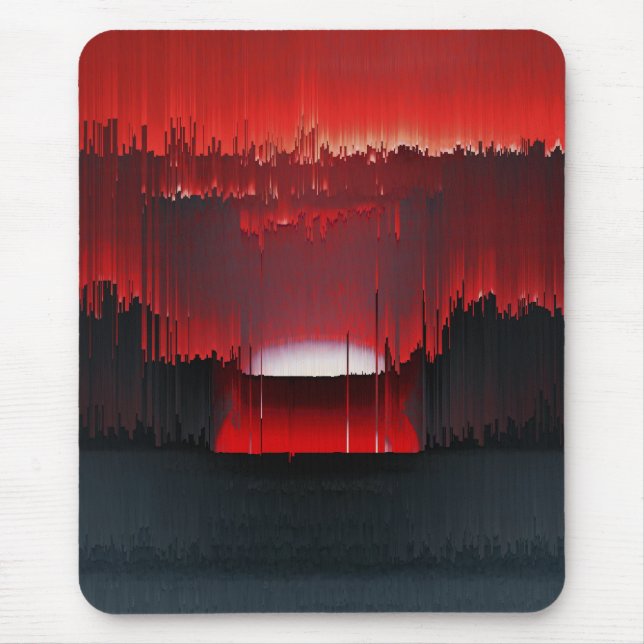 Colorful Digital Sunset Glitch Musmatta (Framsidan)