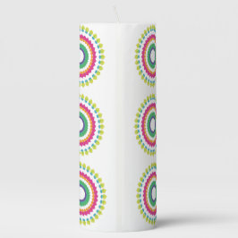 Colorful Diwali Candles