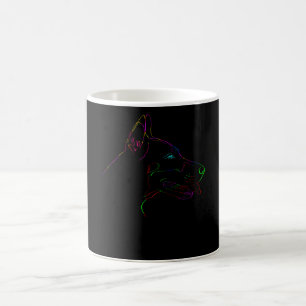 Colorful Doberman Kaffemugg
