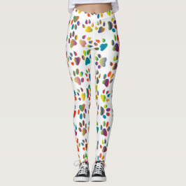 Colorful Doggie Tass Leggings