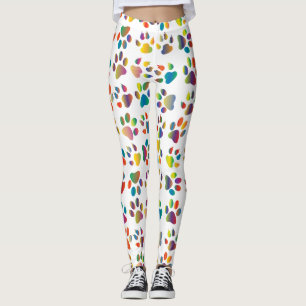 Colorful Doggie Tass Leggings