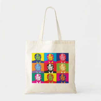 Colorful Donald Trump Tote Bag Tygkasse