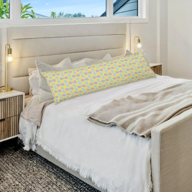 Colorful Double Bubble Pattern Body Pillow Kroppskudde (Skapare uppladdad)