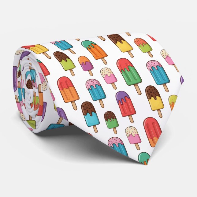 Colorful Dripping Popsicle Pattern Slips (Rullad)