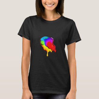 Colorful drop t shirt