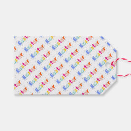 Colorful “Easter” Lettering  Presentetikett