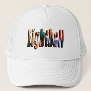 Colorful Eightball Dimensional Logotyp Keps