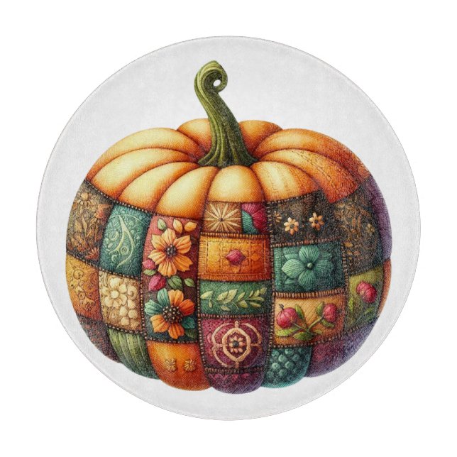 COLORFUL EMBROIDERY LOOK FALL PUMPKIN (Framsidan)