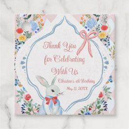 Colorful Enchanted Alice i Wonderland Birthday Gåvor Etiketter