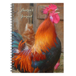 Colorful Farm Tupp Personal Journal Anteckningsbok