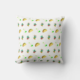 Colorful Festive Cinco de Mayo 2025 Dancing Cactus Kudde