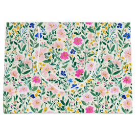 Colorful Floral Gift Bag