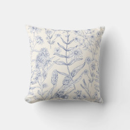 Colorful Floral Pattern Pillow Kudde