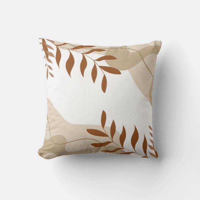 Colorful Floral Pattern Pillow Kudde (Framsida)