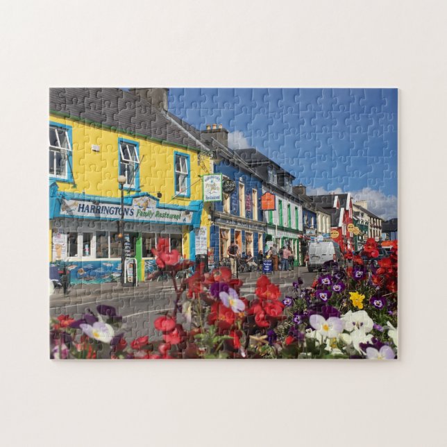 Colorful Flowers Dingle, Ireland Puzzle Pussel (Horisontell)