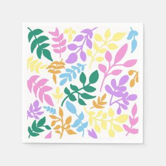 Colorful foliage pappersservett