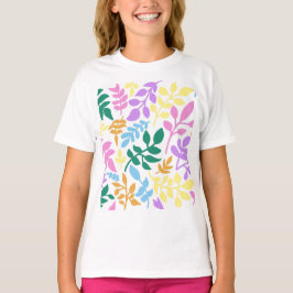 Colorful foliage t shirt