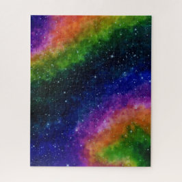 Colorful Galaxy Challenging Jigszawa Puzzle Pussel