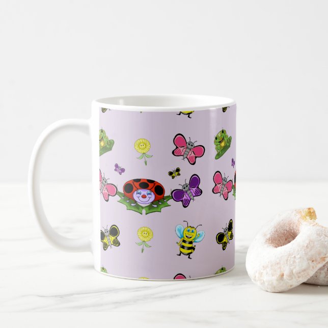 Colorful Garden Classic Mugg (Med munk)