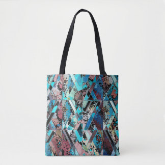 Colorful Geometric Abstract Pattern Tygkasse