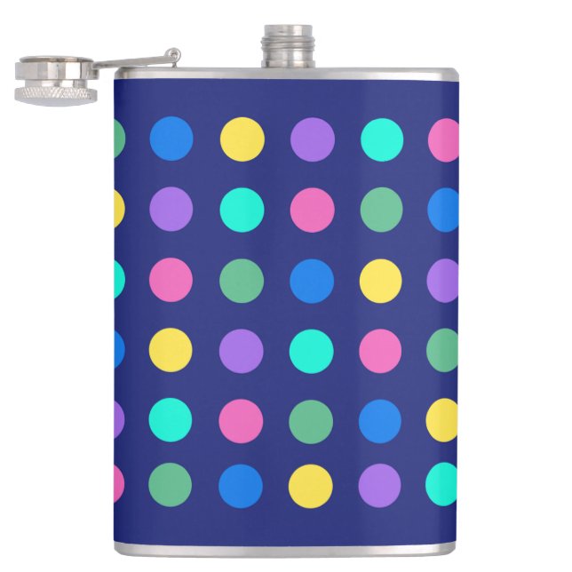 Colorful Geometric Dots Drinkware Design -  Fickplunta (Öppnad)
