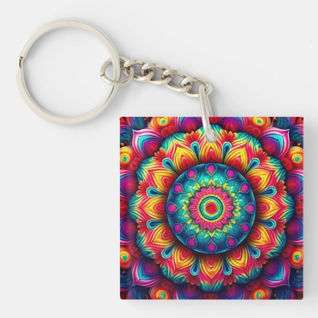 Colorful Geometric Mandala Mönster-342678 (Framsidan)