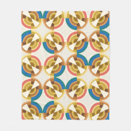 Colorful Geometric Pattern  Fleecefilt