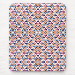 Colorful geometric pattern mouse pad  musmatta