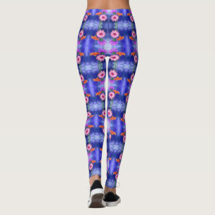 Colorful Gerberas Leggings