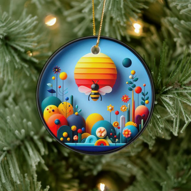 Colorful Glass Garden Art Ceramic Ornament  (Skapare uppladdad)