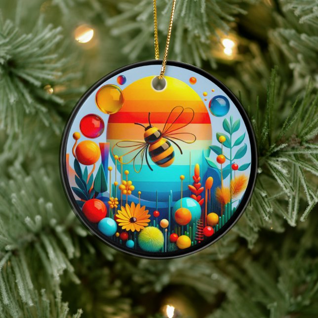 Colorful Glass Garden Art Ceramic Ornament  (Skapare uppladdad)