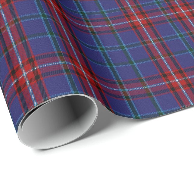 Colorful Glenn Klan Tartan Play Wrapping Papper Presentpapper (Rullad Hörn)