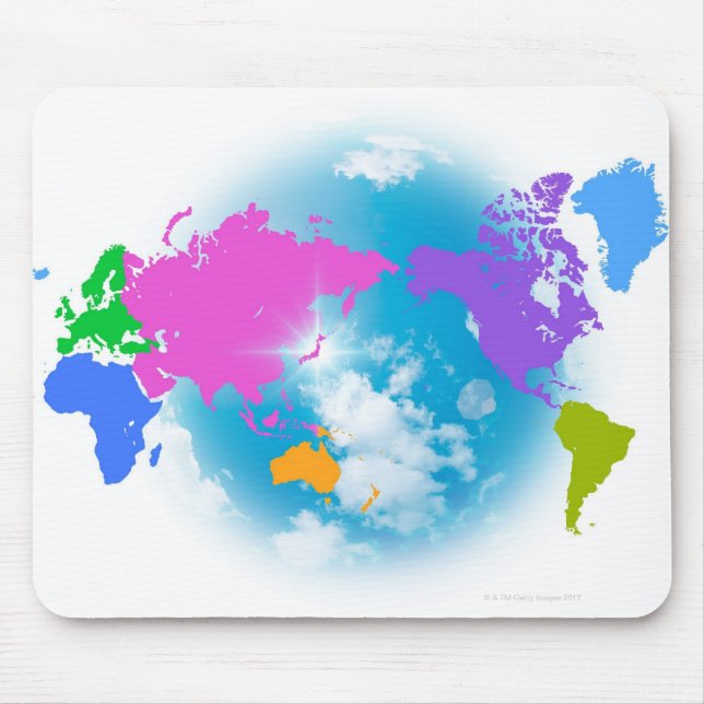 Colorful Global Karta Musmatta (Framsidan)