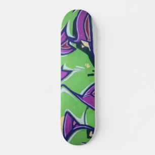 Colorful Graffiti Art Mini Skateboard Bräda 18,5 Cm