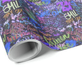 Colorful Graffiti Art Presentpapper