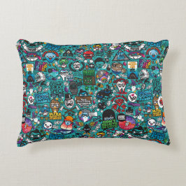 Colorful Graffiti Art. Prydnadskudde