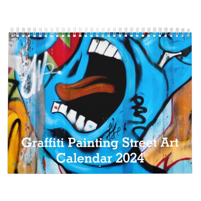 Colorful Graffiti Painting Street Art 2025 Kalender (Omslag)